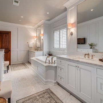 Linear Master Bathroom