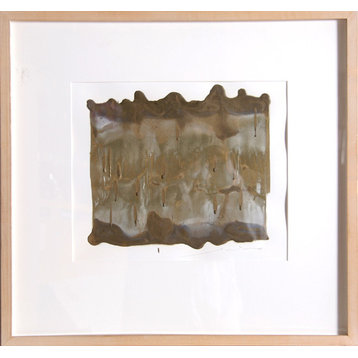 Juhachiro Takada, Untitled IV, Encaustic, Sand