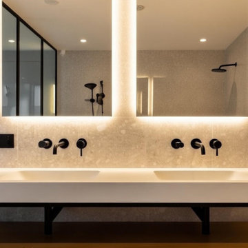 Modern Minimalist Bathroom Remodel in Los Angeles