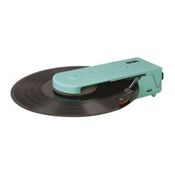 Portable Mini Record Player in Turquoise - Products