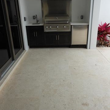 Atlantic Shell Stone (mexican shell stone coquina) Install Pics By Coral Classic