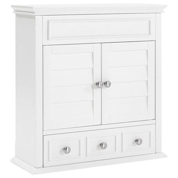 Pemberly Row Medicine Cabinet in White