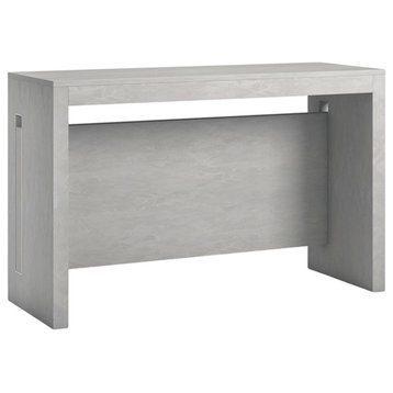 Casabianca Modern Erika Engineered Wood Italian Extendable Console Table in Gray