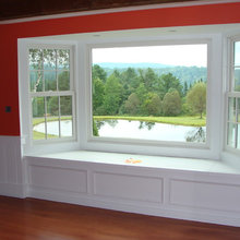 window with bench