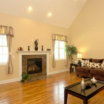 Fireplace design ideas with tile