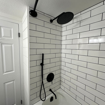 Complementary Contrasting Bathroom