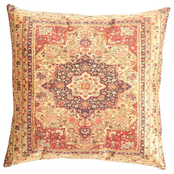 Persian Rug Throw Pillow 20''x20''