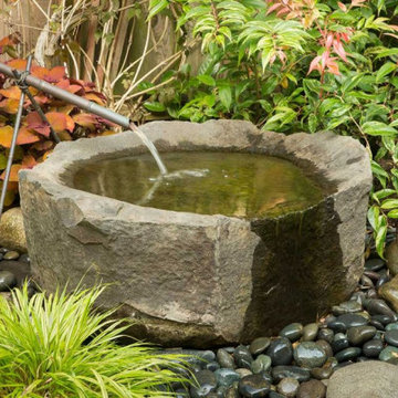 East meets West, a classic bungalow is nestled in a Japanese infused garden