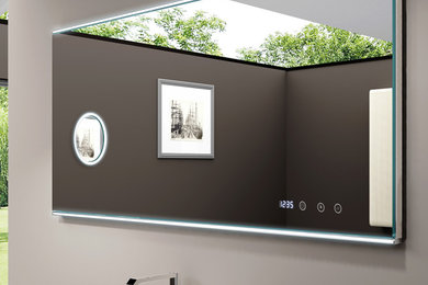 Neues Design Umweltfreundlicher LED-Badspiegel