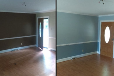 Inspiration for a mid-sized timeless home design remodel in Other