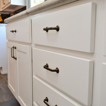 Shelby, IN. BaileyTown USA. White Maple Kitchen Expansion