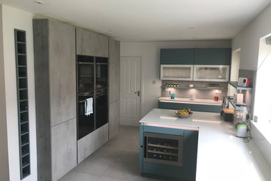 Kitchen with elegant colour