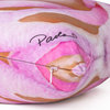 Paola Pink Rose Art Pillow