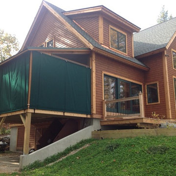 Porch Roll Up Curtains