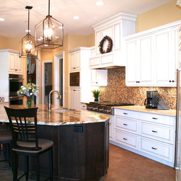 Glass and Granite Kitchen