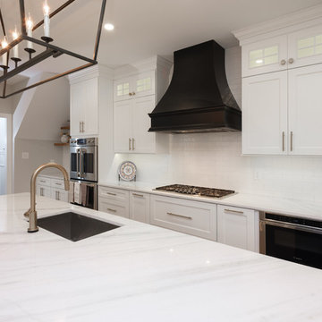 Transitional Farmhouse Kitchen and First Floor Remodel