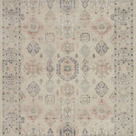 Loloi II - Loloi II Hathaway Printed HTH-04 Beige Multi Area Rug, 3'6"x5'6" - Hathaway is an enduring anchor for many lifestyles today. Whether your aesthetic is traditional, bohemian or a casual farmhouse, the essence of an old-world rug is conveyed with a warm, printed neutral pattern of creamy beige, pale grey and rich charcoal. Hathaway offers lasting style and stain resistant wear ability at a tremendous value.