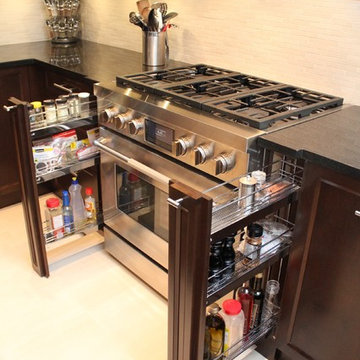 Spice rack pull outs