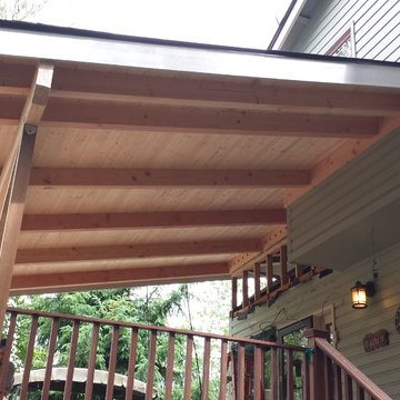 Deck Cover Timber Frame