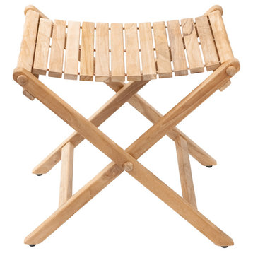Nordic Style Teak Folding String Seat