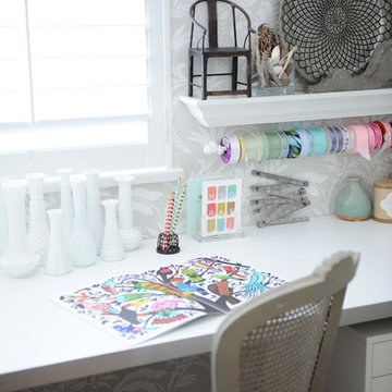 Creative Home Office and Craft Room