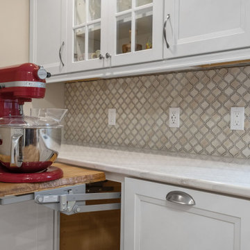 Warm White Country Kitchen