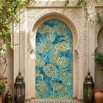 Custom Mosaic Wall Mural / Feature Wall / Architectural Mosaic Art