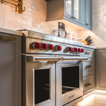 MODERN FRENCH RIVIERA FEEL KITCHEN RENOVATION BY TALHA GURSOY