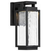 Two if By Sea 12" Outdoor Wall-Light 3000K, Black