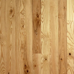 Unfinished Ash Natural Grade - Hardwood Flooring