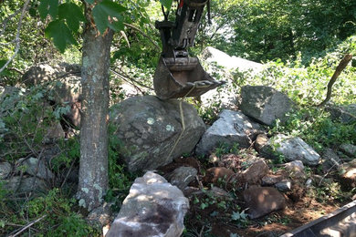 Boulder bench