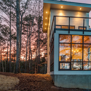 Modern Lake House