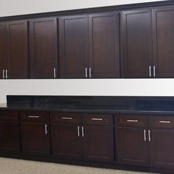 Espresso Shaker Cabinet - Kitchen Cabinetry