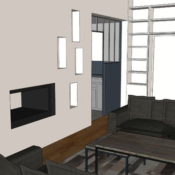 rénovation d'une maison de plein pied