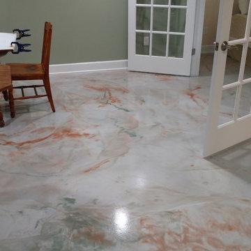 Contemporary Basement Renovation