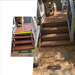 A deck renewal in Cary - Products