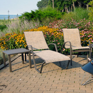 Contemporary Beach Front Garden
