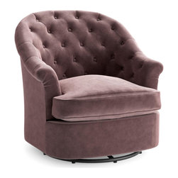 Karina Swivel Glider Chair - Armchairs And Accent Chairs