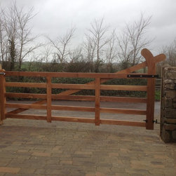 Driveway gates - Hardwood (Oak) - Products