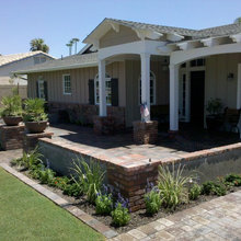 front yard patio