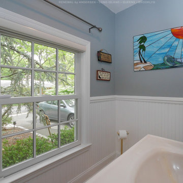 Charming Guest Bath with New Window - Renewal by Andersen Long Island, NY