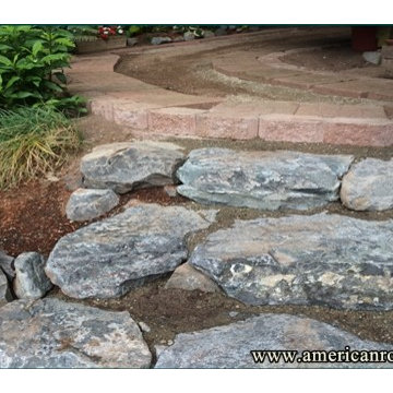 Walkway and Rock Stair case in Issaquah