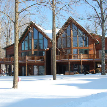 Duplex Log Cabin