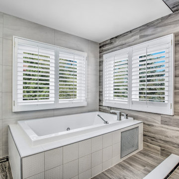 Master Ensuite Bathroom Renovation. Aurora, Ontario.