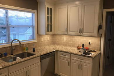 Example of a transitional home design design in Other