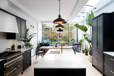 This is an example of a classic kitchen in London.
