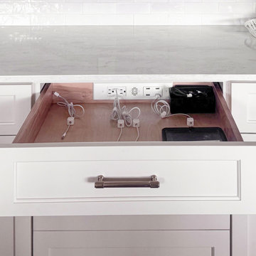 Kitchen In-Drawer Charging Outlets