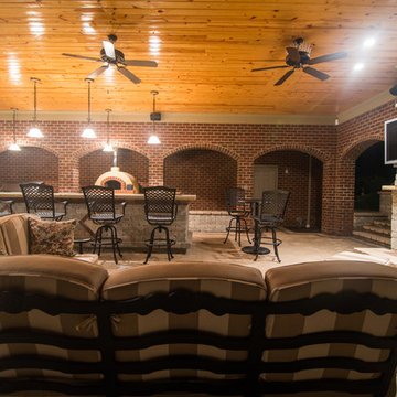 Outdoor Patio Rooms, Roofs and Pavilions