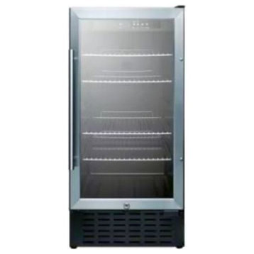 Summit SCR1841BCSS 18"W 2.7 Cu. Ft. Built-In or - Stainless Steel