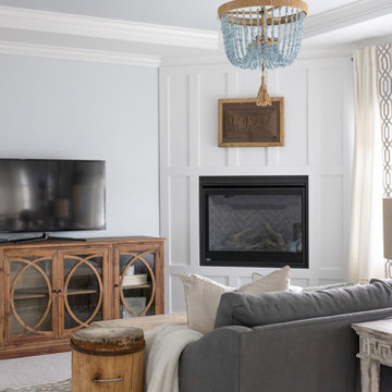 Horse Head Lamps Master Suite